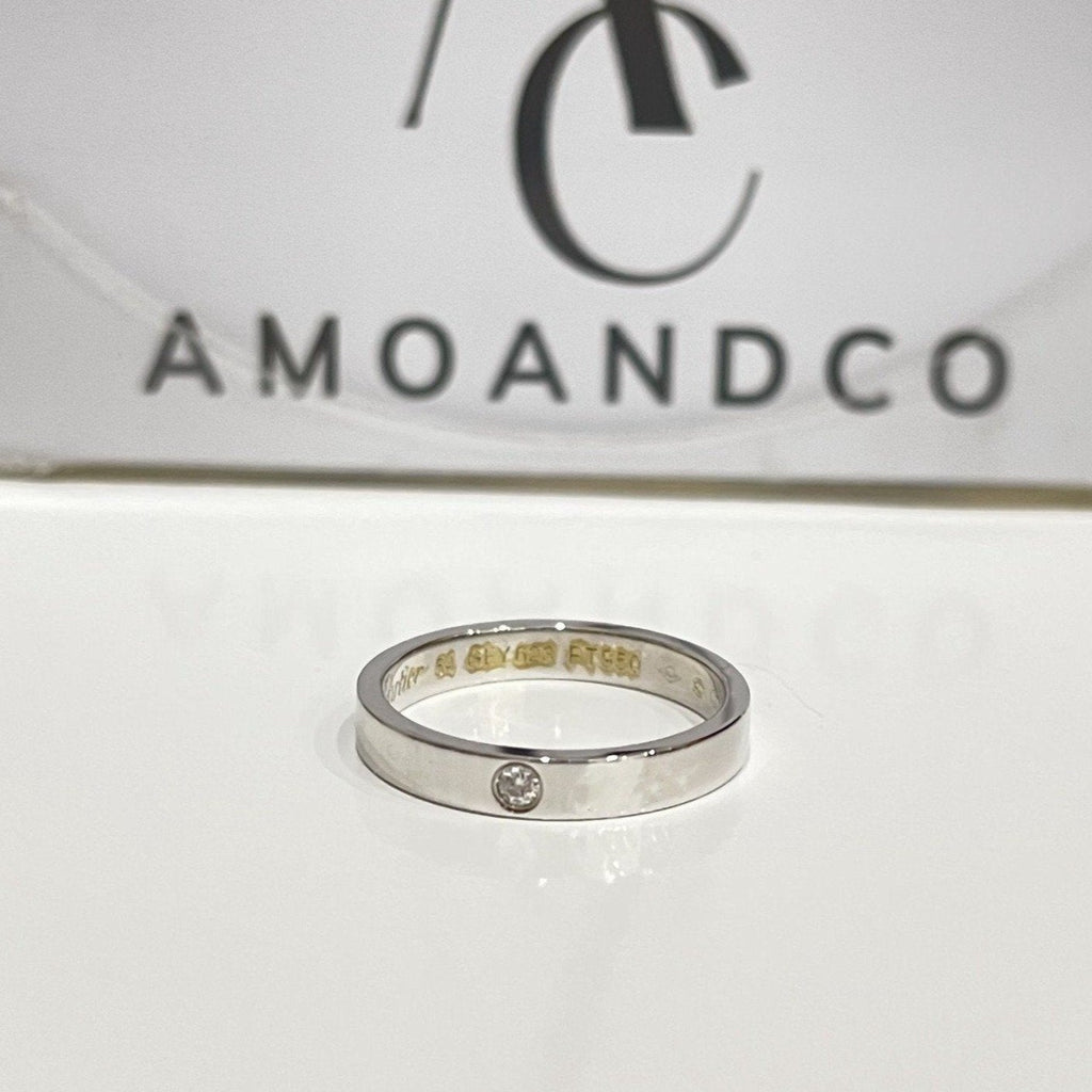 [Luxe]LOVE RING 4MM 1 DIAMOND