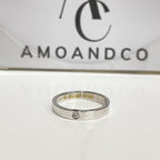 [Luxe]LOVE RING 4MM 1 DIAMOND