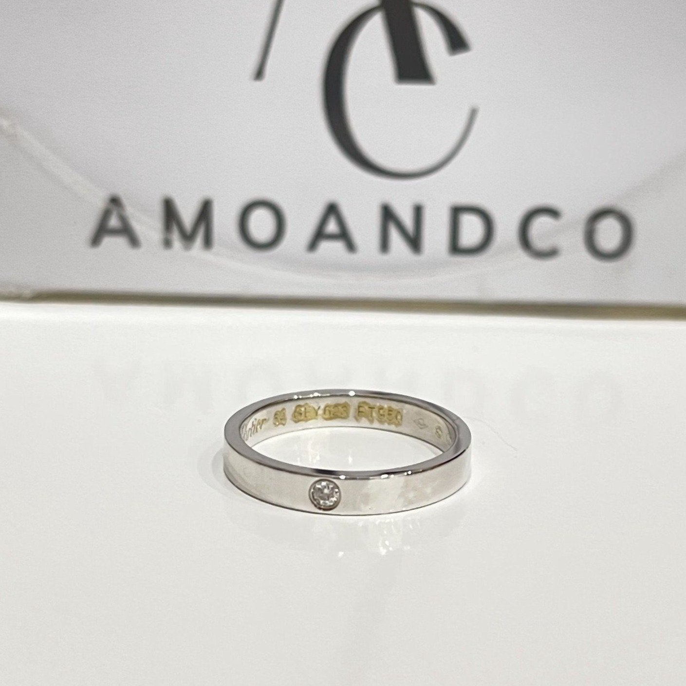 [Luxe]LOVE RING 4MM 1 DIAMOND
