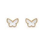 [LUXE JEWELRY]SWEET BUTTERFLY MOP EARSTUDS