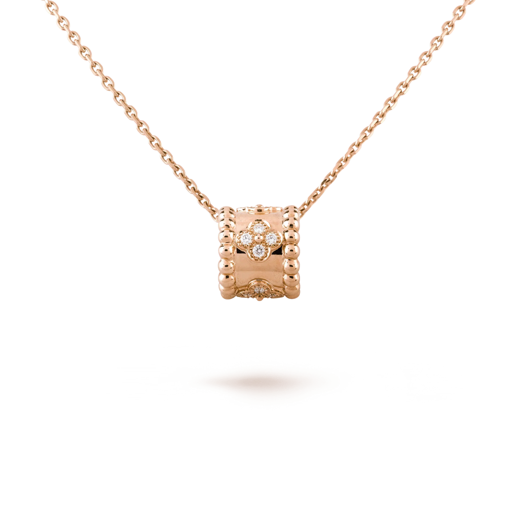 [LUXE JEWELRY]PERLEE PEDANT NECKLACE GOLD / ROSE GOLD