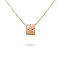 [LUXE JEWELRY]PERLEE PEDANT NECKLACE GOLD / ROSE GOLD