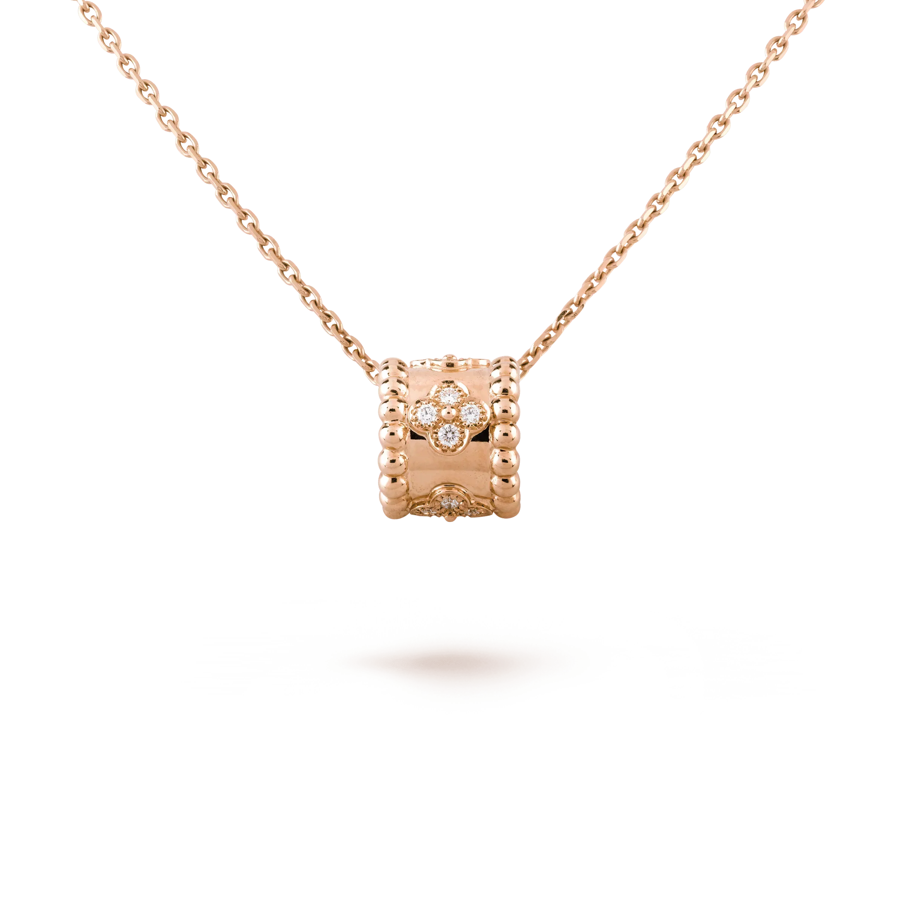 [LUXE JEWELRY]PERLEE PEDANT NECKLACE GOLD / ROSE GOLD