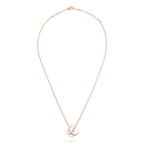 [LUXE JEWELRY]BUTTERFLY MOP DIAMOND NECKLACE