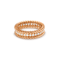 [LUXE JEWELRY]PERLEE DIAMOND ROSE GOLD RING