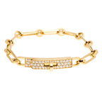 [LUXE JEWELRY]CHAINE BRACELET SMALL MODEL DIAMOND