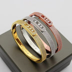 [Luxe Jewellery] Move Noa Full Pavé Diamond Bangle Bracelet