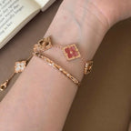 [LUXE JEWELRY] OPERA 5 MOTIFS TULLE ENAMEL BRACELET
