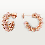 [LUXE JEWELRY] CLASH 7.9MM AGATE CHALCEDONY EARRINGS
