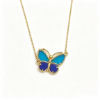 [LUXE JEWELRY] 2026 NEW LUCKY BUTTERFLY 1 MOTIFS NECKLACE