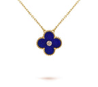 [LUXE JEWELRY]CLOVER 15MM CHRISTMAS LIMITED EDITION SINGLE FLOWER NECKLACE