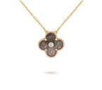 [LUXE JEWELRY]CLOVER 15MM CHRISTMAS LIMITED EDITION SINGLE FLOWER NECKLACE