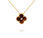 [LUXE JEWELRY]CLOVER 15MM CHRISTMAS LIMITED EDITION SINGLE FLOWER NECKLACE
