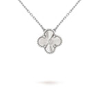 [LUXE JEWELRY]CLOVER 15MM CHRISTMAS LIMITED EDITION SINGLE FLOWER NECKLACE