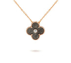 [LUXE JEWELRY]CLOVER 15MM CHRISTMAS LIMITED EDITION SINGLE FLOWER NECKLACE