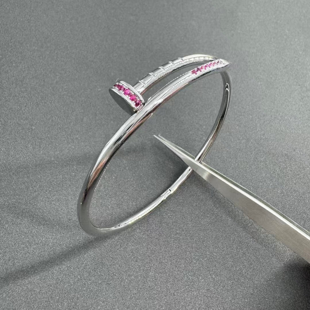 [LUXE JEWELRY]JUSTE BRACELET 2.5MM DIAMONDS NEW