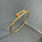 [LUXE JEWELRY]JUSTE BRACELET 2.5MM DIAMONDS NEW