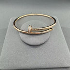 [LUXE JEWELRY]JUSTE BRACELET 2.5MM DIAMONDS NEW