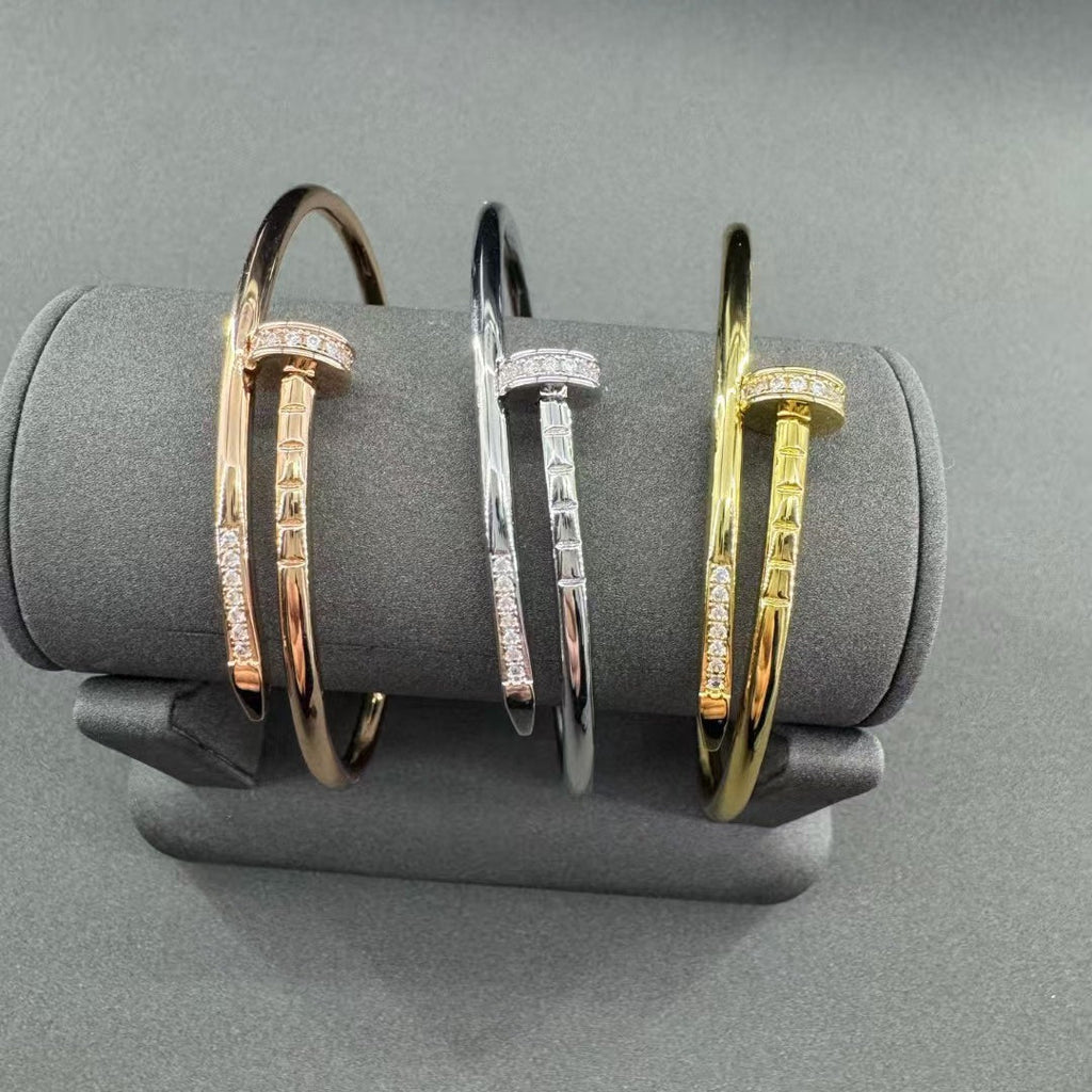 [LUXE JEWELRY]JUSTE BRACELET 2.5MM DIAMONDS NEW