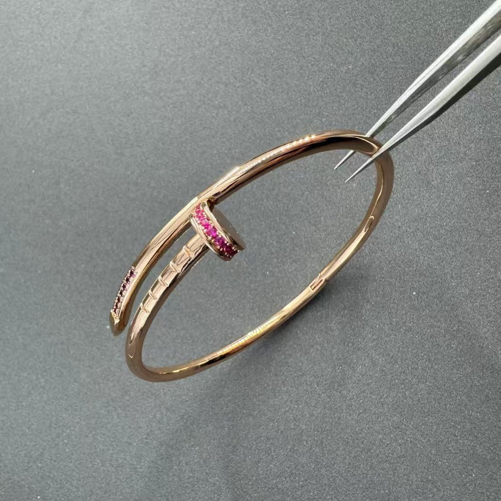 [LUXE JEWELRY]JUSTE BRACELET 2.5MM DIAMONDS NEW