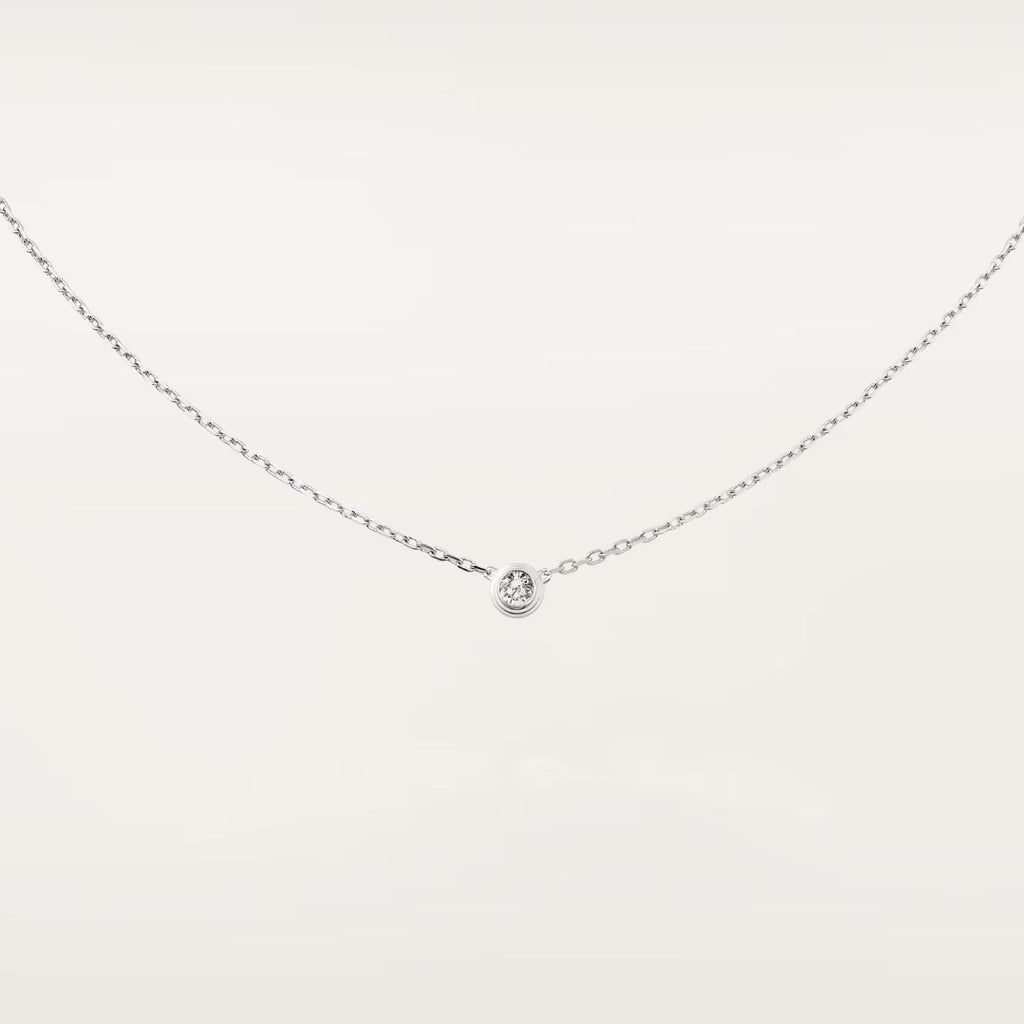 [LUXE JEWELRY] DAMOUR DIAMOND NECKLACE