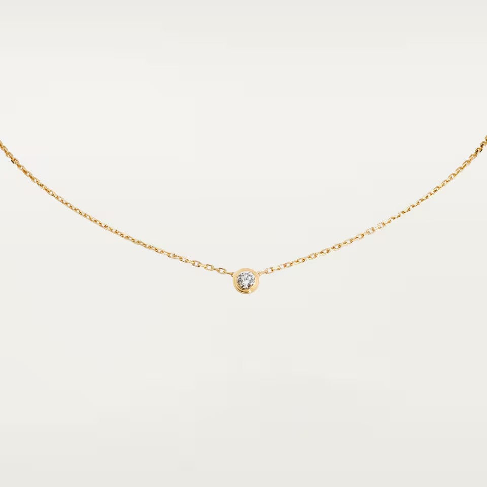 [LUXE JEWELRY] DAMOUR DIAMOND NECKLACE