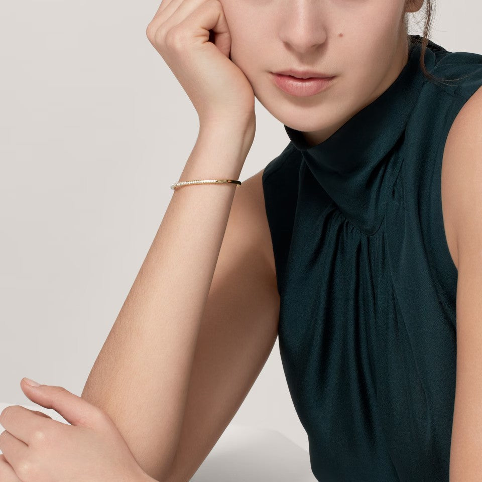 [LUXE JEWELRY] MINI DIAMOND TENNIS BRACELET