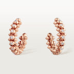 [LUXE JEWELRY] CLASH FULL DIAMOND MEDIUM EARRINGS