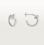 [LUXE JEWELRY] JUSTE FULL DIAMOND SMALL EARRINGS