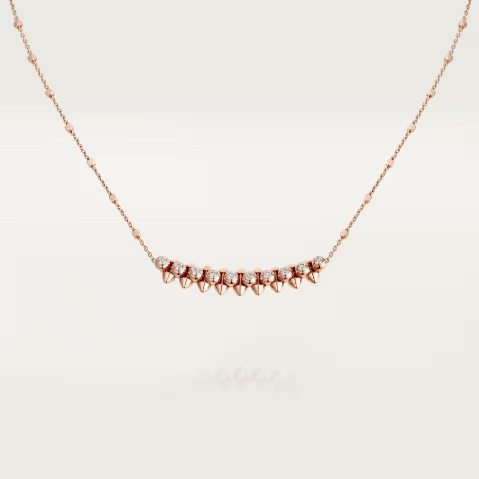 [LUXE JEWELRY] CLASH  MEDIUM DIAMOND NECKLACE