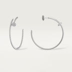 [LUXE JEWELRY] JUSTE FULL DIAMOND LARGE EARRINGS