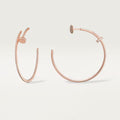[LUXE JEWELRY] JUSTE FULL DIAMOND LARGE EARRINGS