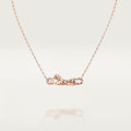 [LUXE JEWELRY] PANTHERE FULL DIAMOND NECKLACE
