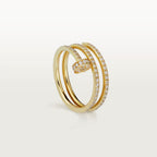 [LUXE JEWELRY] JUSTE RING 4.8MM FULL DIAMOND
