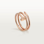 [LUXE JEWELRY] JUSTE RING 4.8MM HALF DIAMOND