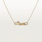 [LUXE JEWELRY] PANTHERE FULL DIAMOND NECKLACE