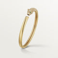 [LUXE JEWELRY] PANTHERE HALF DIAMOND OPEN BRACELET