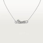 [LUXE JEWELRY] PANTHERE PAVED DIAMOND NECKLACE