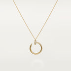 [LUXE JEWELRY] JUSTE NECKLACE HALF DIAMOND