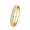 [LUXE JEWELRY]  FIVE-ROW DIAMOND BRACELET