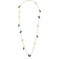 [Luxe]LUCKY SPRING BUTTERFLY 15 FLOWER NECKLACE
