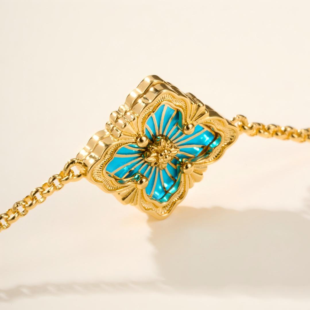 [LUXE JEWELRY] OPERA TULLE ENAMEL BRACELET