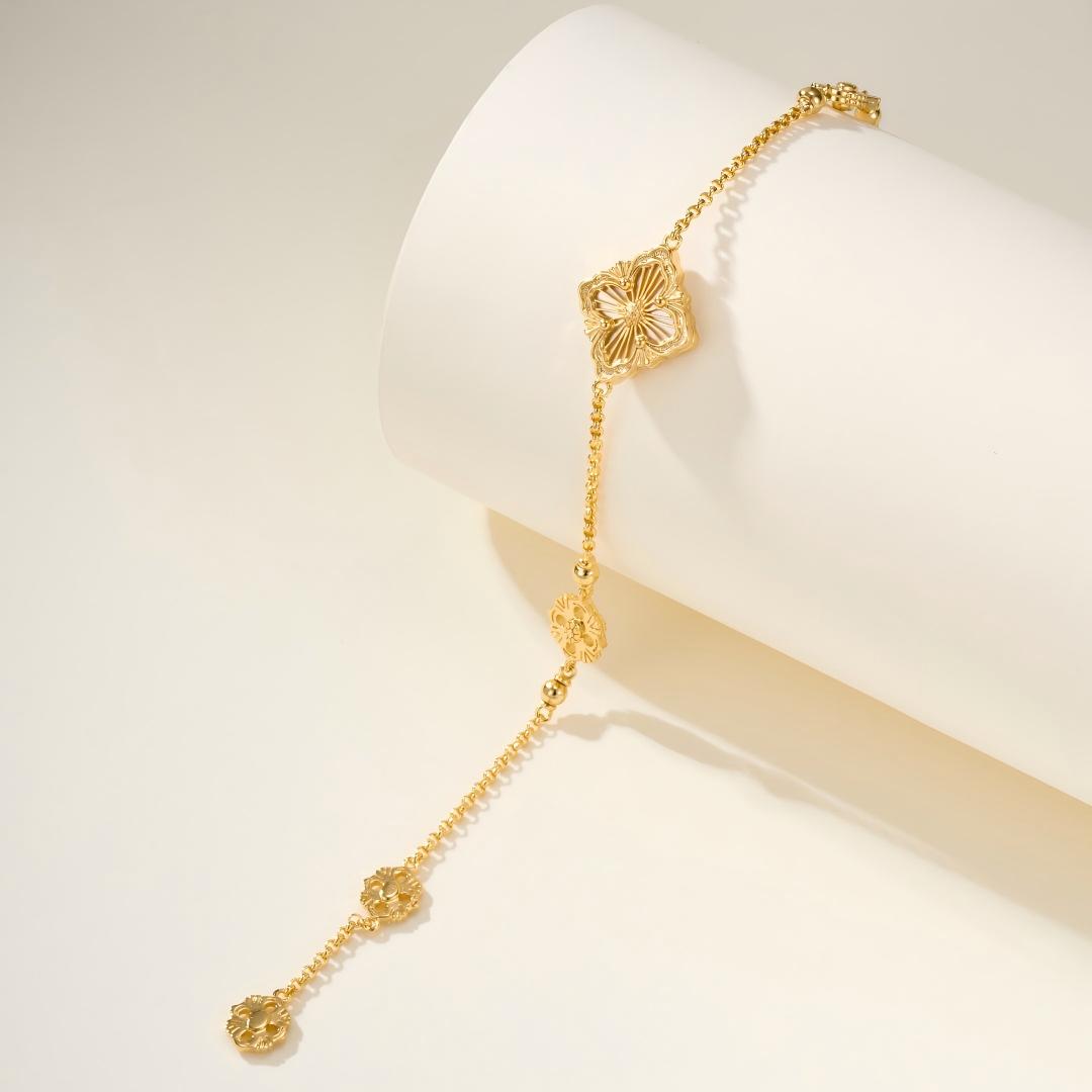 [LUXE JEWELRY] OPERA TULLE ENAMEL BRACELET