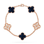 [Luxe]CLOVER 5 MOTIF PIETERSITE BRACELET COLLECTION