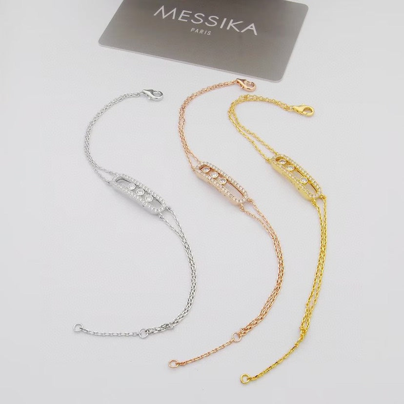 [LUXE JEWELRY] Move Classique pavé bracelet