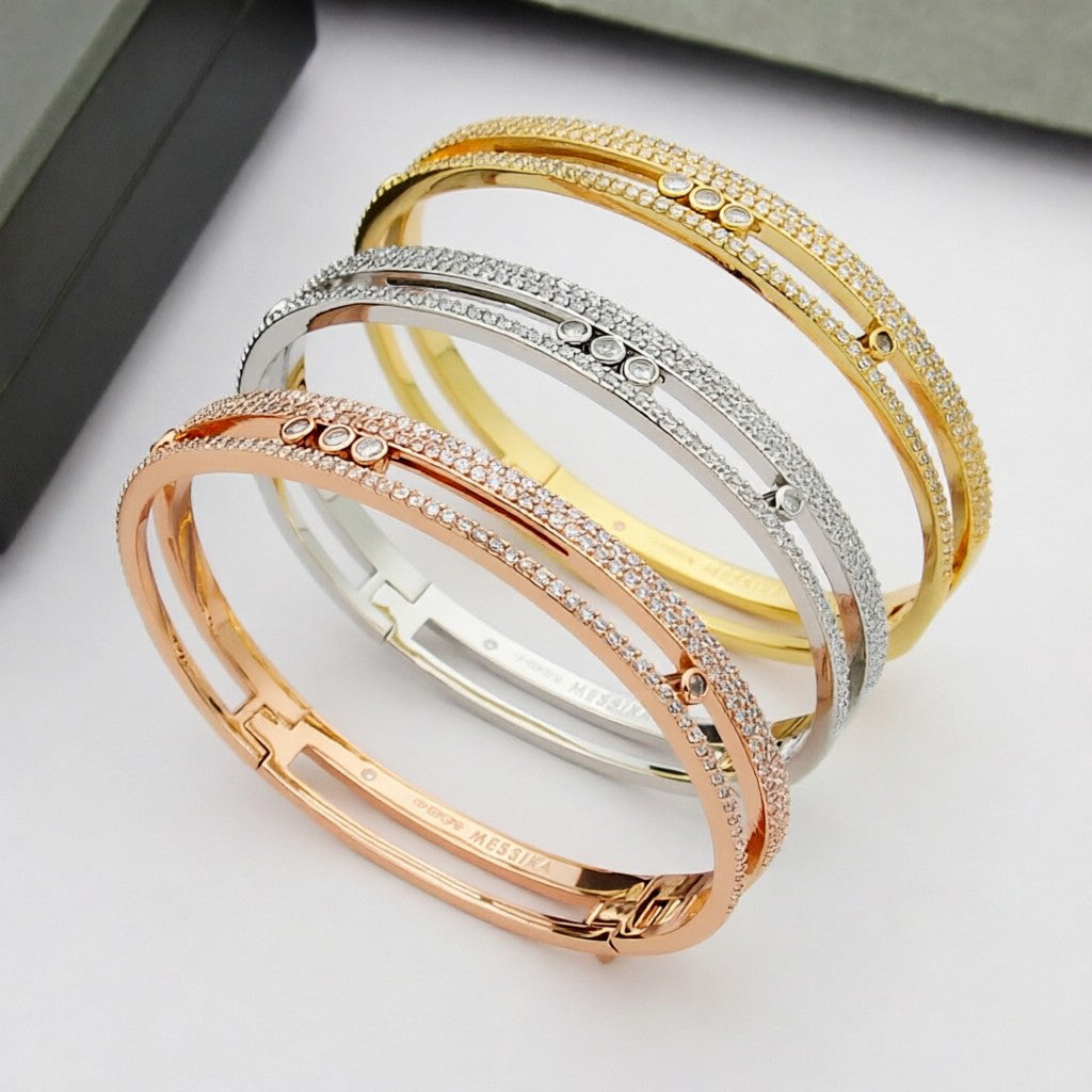 [Luxe Jewellery] Move Romane pavé bangle