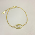 [Luxe Jewellery] Lucky Eye Pave-Set Diamond Bracelet