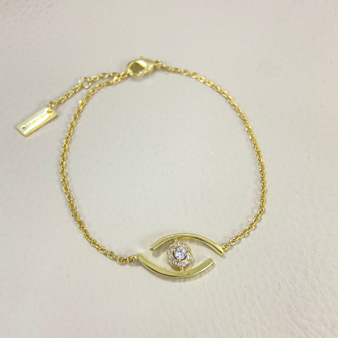 [Luxe Jewellery] Lucky Eye Pave-Set Diamond Bracelet