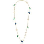 [Luxe Jewellery] LUCKY SPRING BUTTERFLY 15 FLOWER NECKLACE