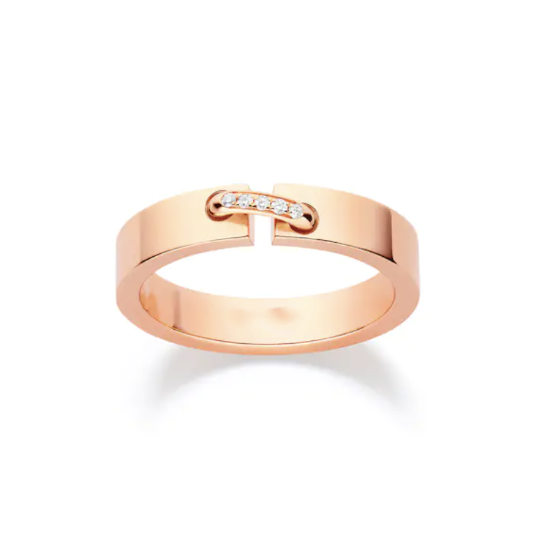 [LUXE JEWELRY]ALLIANCE LIENS VIDENCE DIAMOND 4MM RING